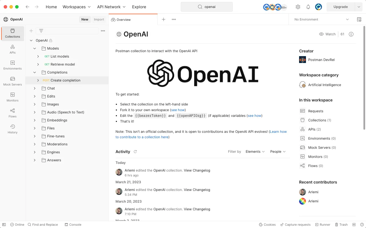 OpenAI 英文文档