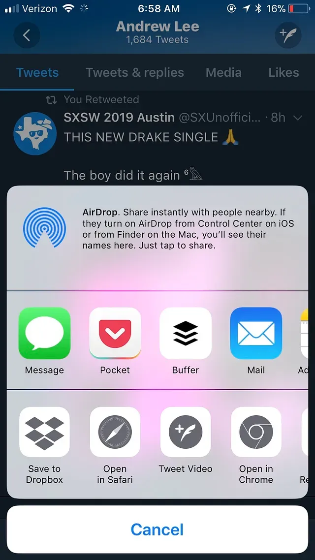 选择推文视频图标
