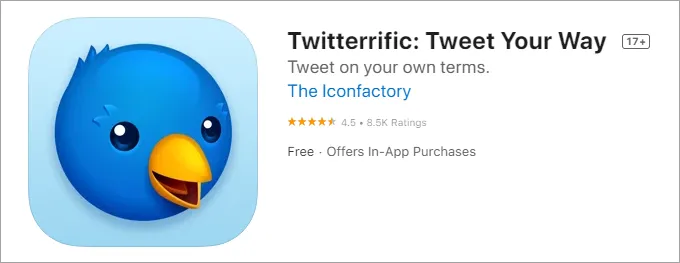 Twitterrific
