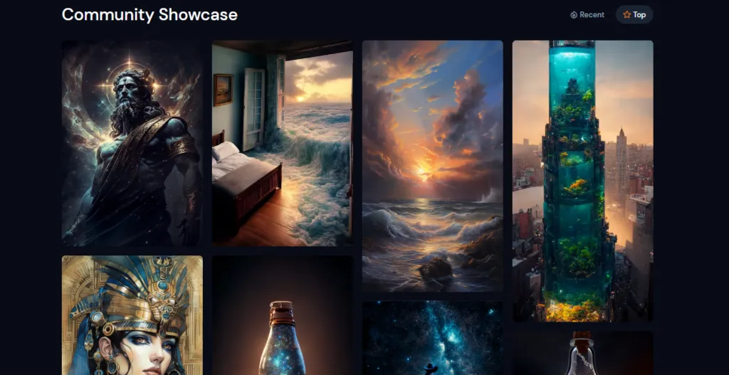 Midjourney 社区展示