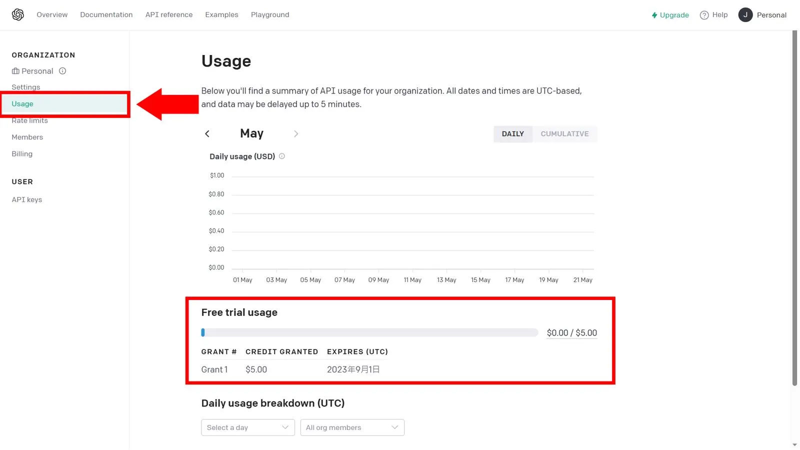 OpenAI Usage